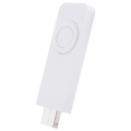 MP3 Player Strip Sport Media Support Up to 32GB Micro-TF Card(White). 