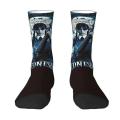 Kuying Fashion Wednesday Addams Men Women Crew Socks Unisex Cute Nevermore Academy Spring Summer Autumn Winter Dress Socks. 
