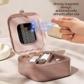 Lightweight Portable Mini Sewing Box Set Cookie Shape Partitioned Magnetic Needle Thread Box Threads Measuring Tape Home Sewing Box Travel. 