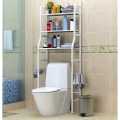 3 Tier Space-saving Bathroom Over Toilet Rack Storage Shelf Organizer. 