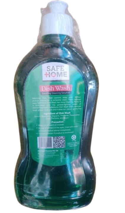 Safe%20Home%20Dish%20Wash%20425%20ml%20with%2015ml%20extra%20-%20Image%202