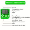 Portable Handheld Video Game Keychain Puzzle Old-Fashioned Mini Game Players Retro Pocket Electronic Games Keyring Party Favors. 
