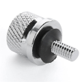 FORIDE 3X Chrome Billet Aluminum Seat Bolt Screw Cap for. 