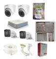 Hikvision 4 Channel HD CCTV Package with DVR, 500 GB Hard Disk,CCTV Junction Box,DVR Box With Locker. 