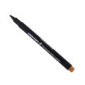 2 x Fabric Marker Pens Permanent Colors for DIY Textile Clothes T-Shirt Shoes Brown. 