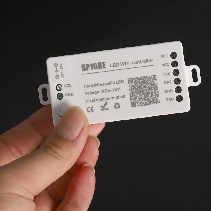 5X%20SP108E%20LED%20Wifi%20Magic%20Controller%20WS2812B%20WS2813%20Etc%20LED%20Strip%20Module%20Light%20Smart%20APP%20Wireless%20Control%20-%20Image%204