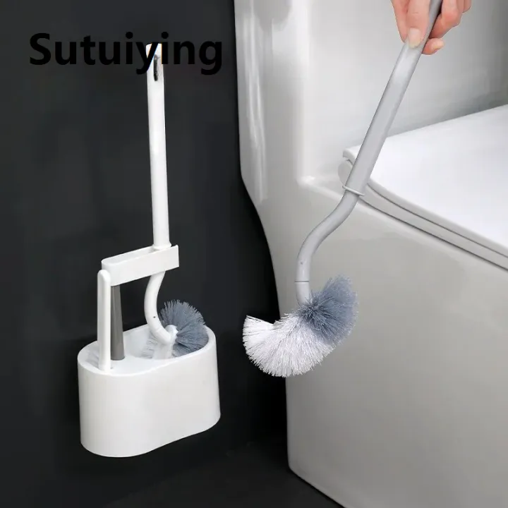 Sutuiying%20Bathroom%20Wall-mounted%20S-type%20Toilet%20Curve%20Brush%20Bent%20Head%20Corner%20Gap%20Brush%20Soft%20Hair%20Household%20Items%20Cleaning%20Tools%20Accessories%20-%20Image%204