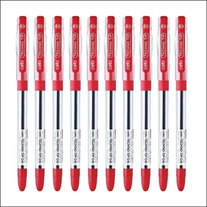 Cello%20Techno%20Tip%20Ball%20Pen%20(Pack%20Of%2010%20Pcs)%20-%20Image%203