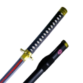 Anime Sword / Zoro Katana / Shusui / 104cm Long Wooden Sword | Hard Plastic Roronoa Zoro Collectible Sword. 