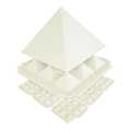 ACS Pyramid Set White - Best 4.5''. 