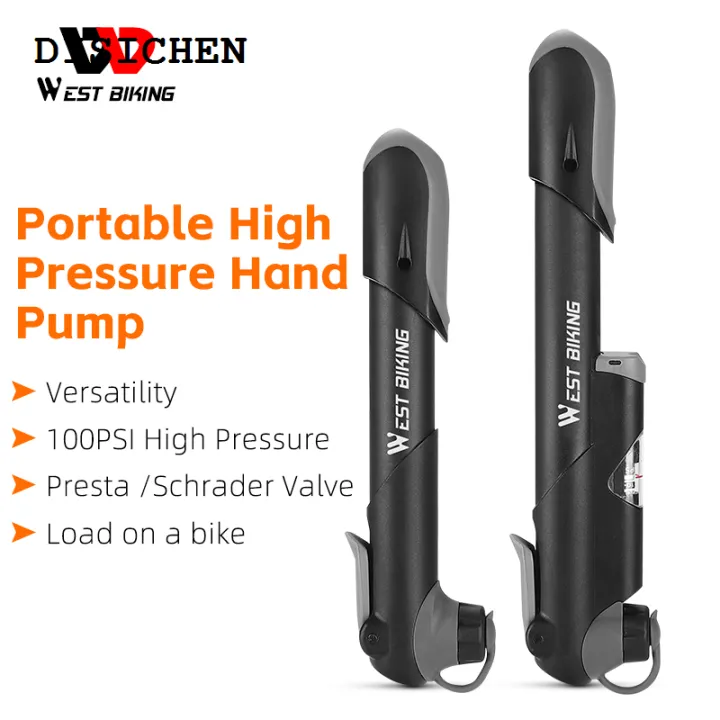 DISICHEN%20Original%20WEST%20BIKING%20Portable%20Bicycle%20Pump%20Mini%20Hand%20Pump%20Gauge%20Cycling%20Air%20Pump%20Ball%20Toy%20Tire%20Inflator%20Schrader%20Presta%20For%20MTB%20Road%20Bike%20-%20Image%202