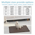 supplies [Ready Stock] 6 Sizes Summer Foldable Pet Sleeping Cooling Pad Ice Silk Dog Cat Cool Mat. 