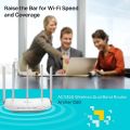 TP-Link Router Archer C60 AC1350 Wireless Dual Band Router  2.4GHz Band 450Mbps and the 5GHz Band 867Mbps White In Color. 