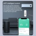 WiFi Temperature Humidity Sensor Tuya APP Smart Control Mobile Phone Reminder Sharing Device Smart Temperature and Humidity Monitor for Home Greenhouse. 