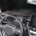 Hot Self-adhesive Car Decorative Line Pu Leather Braided Strip Car Mouldings Trim Instrument panel DIY Interior Decorative Strip Universal. 