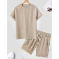 Men's Soft Feel Cotton T-shirt N Shorts Combo Set. 
