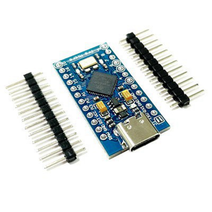 Blue Development Board TYPE-C Interface Atmega32U4 Self USB Updater 5V ...