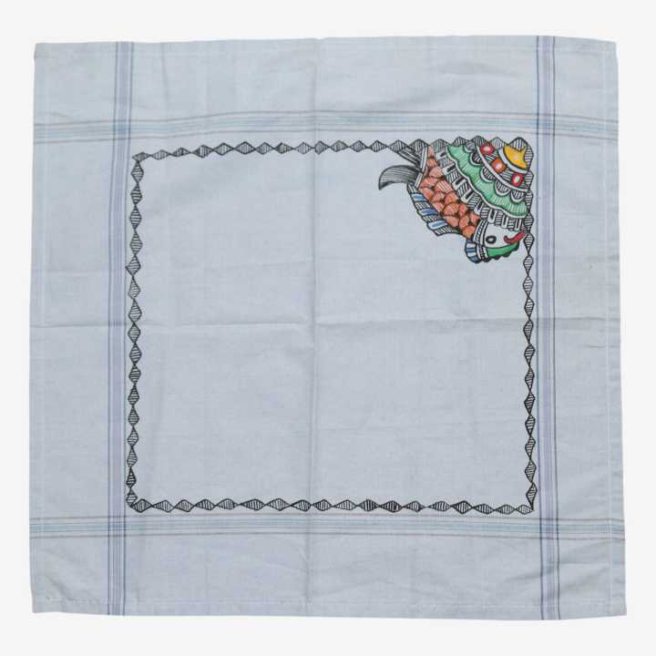 Mithila Art Handicraft Rumal For Men