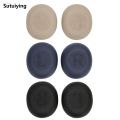 Sutuiying Fashion Anrushide Earphone Ear Cushion Headphone Earpads Professional Protein Leather Portable Replacement Ear Pad Cushions for Jabra ELITE 45h Headphones. 