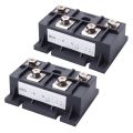 2X 200A 1600V Diode Module Single Phase Bridge Rectifier MDQ-200A. 