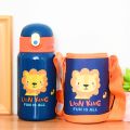 600ml Cute Animal Cartoon Design Thermos Flask Tumbler 304 Stainless Steel Kids Children School Water Bottle. 