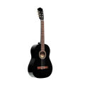 Stagg SCL50-BLk 4/4 Acoustic Classical Guitar, Black. 