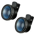 Lens Kit Super Wide Angle Lens With Macro Lens For IPhone 6 6S Samsung Galaxy S7 Mobile Lens Ultra-Portable. 