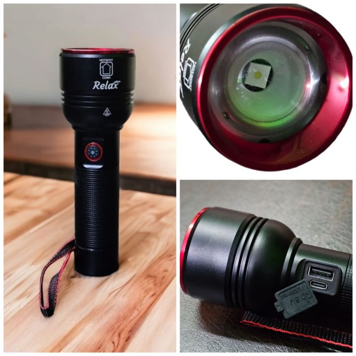 LED%20Flashlight%2026650%20Lithium%20Battery%20%20Torch%20Emergency%20light%20Power%20Bank%20-%20Image%202