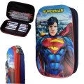 Superman 3D Pencil Case, Premium Pencil Box for Girls and Boys. 