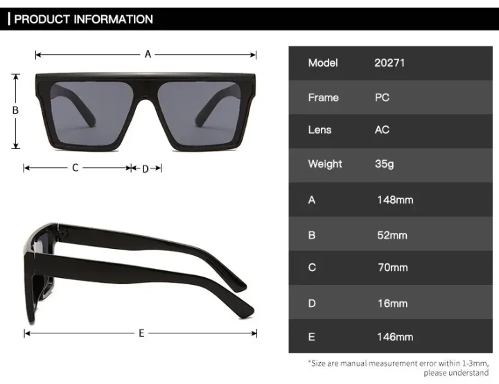 Tomford%2022011%20Korean%20Trendy%20Classic%20Unique%20Design%20Viral%20Tiktok%20Flat%20Black%20Fullrim%20Square%20Sunglasses%20For%20Unisex%20-%20Image%208