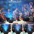 Galaxy Light Bluetooth Remote Control Starry Projection Star Projector Night Lamp With MP3 Speaker. 