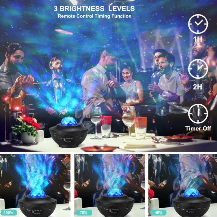 Galaxy%20Light%20Bluetooth%20Remote%20Control%20Starry%20Projection%20Star%20Projector%20Night%20Lamp%20With%20MP3%20Speaker%20-%20Image%204