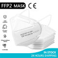 1-100PC FFP2 Mask CE Approved Protective Mask 5 Layer 95% Filter Respirator ffp2mask Disposable Masks mascarilla fpp2 homologada. 