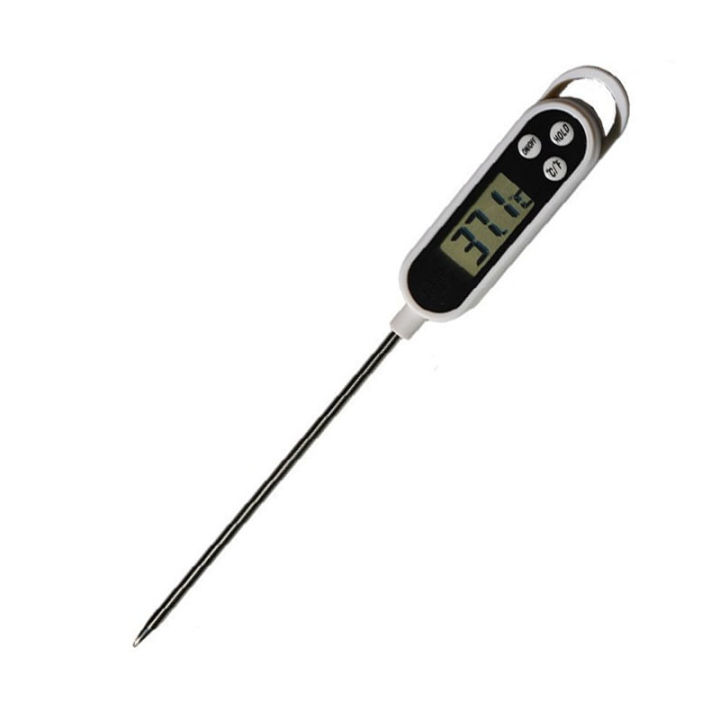 OUMERY Digital Kitchen Food Thermometer for Meat Cooking Water Milk Food Probe Temperature Meter