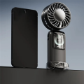 Semiconductor Refrigeration Handheld Fan Portable Small Fan Handheld Small Fan WHITE. 