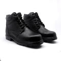 Men's Steel Toe Full Grain Pure Leather Lace-Up Leather Commando Boots. 