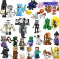 DISICHEN 【COOL】 Vorallme Minecraft Compatible Minifigure et 29 Minifigure. 