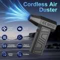 130000RPM Cleaning Blower Tools Type-C Charging Car Blowing Snow Electric Air Duster Turbo Jet Fan 4 Gears adjustable. 