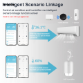 Wenefang Tuya Zigbee Smart Temperature Humidity Sensor Indoor Hygrometer 2025 New Controller Monitoring Work with Smart Speaker Alexa Google Home. 