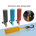 Diving Rattle with 360° Rotating Quick Hook Underwater Bell Ding Rod Diving Equipment. 