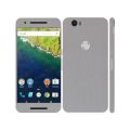 Bargain price Nexus 6P Silver Brushed Metal texture Mobile Skin. 