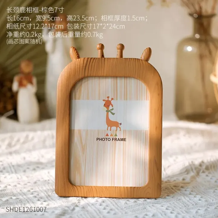 Scandinavian%20Ins%20Creative%207-inch%20Photo%20Frame%20Table%20Baby%20Photo%20Cartoon%20Wall%20Cute%20Picture%20Frame%20Desktop%20Doodads%20-%20Image%208