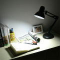Adjustable, Flexible Metal Electric Table Lamp - Reading / Study Table Lamp, Free Table/Bed Conner Stand (Color Assorted). 