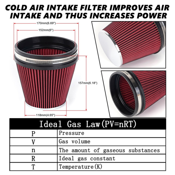 Fullhaodd%20Car%20Universal%206%20Inch%20High%20Flow%20Intake%20Air%20Filter%20Car%20Engine%20Air%20Inlet%20152mm%20Mushroom%20Style%20Car%20Modified%20Filter%20Parts,A%20-%20Image%205