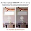 2X Tuya Smart Ceiling Fan Remote Control Kit APP Control Smart Home Adjusted Wind Speed for Home,220V. 