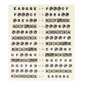 2X Guitar Fretboard Note Decals Fingerboard Frets Map Sticker Fit 6 Strings Acoustic Electric Guitar(Black). 