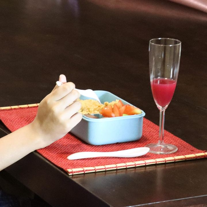 Bento%20Box,%20Lunch%20Box%20Practical%20Durable%20for%20Home%20for%20Student%20with%20Spoon-%20Multicolor%20-%20Image%203