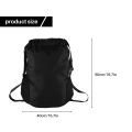 Gym Bag Waterproof Sports Bag with Zip Inner Pocket Hipster Gym Bag Lined Backpack with Adjustable Drawstring Gym Bag. 