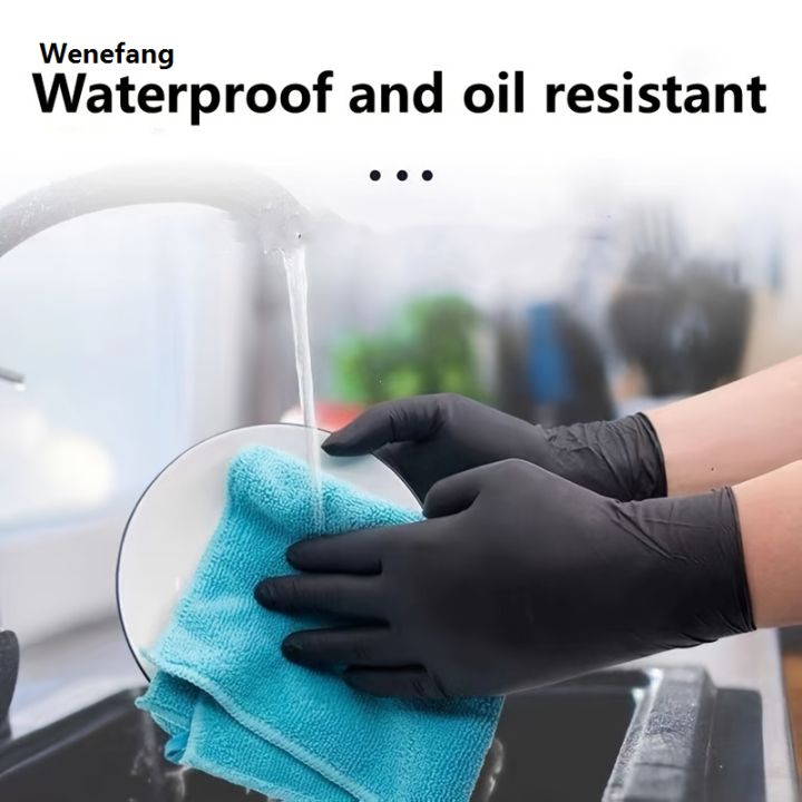 Wenefang%20100/50/20PCS%20Black%20Nitrile%20Gloves%20Thickened%20Disposable%20Gloves%20for%20Cleaning%20Hairdressing%20Waterproof%20Dishwashing%20Tattoo%20Gloves%20-%20Image%204