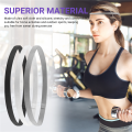 12 Pieces Non-Slip Elastic Sport Hair Headbands, for Women and Men. 